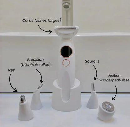Rasoir électrique femme – Douceur express sans irritation