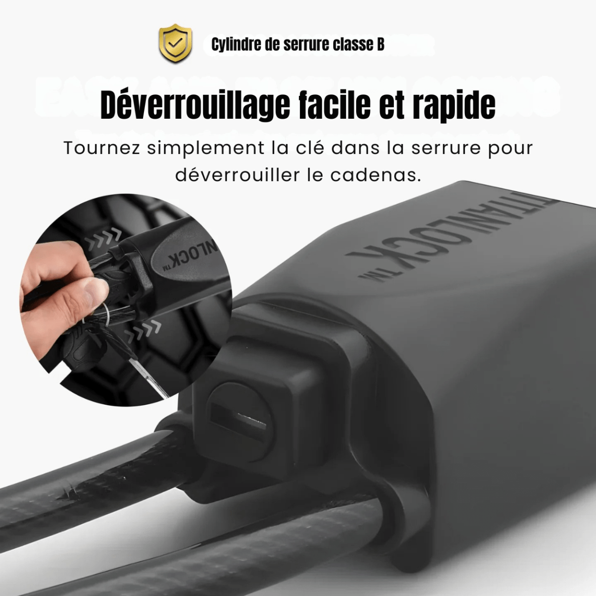 Antivol de sécurité pour voiture