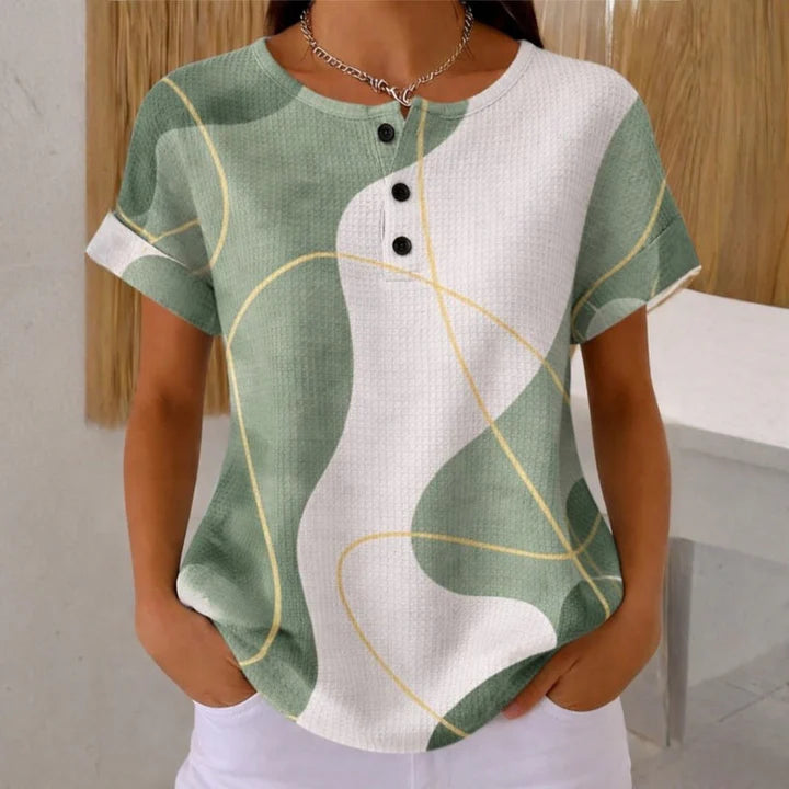 T-Shirt im Vintage-Look mit Farbverlauf