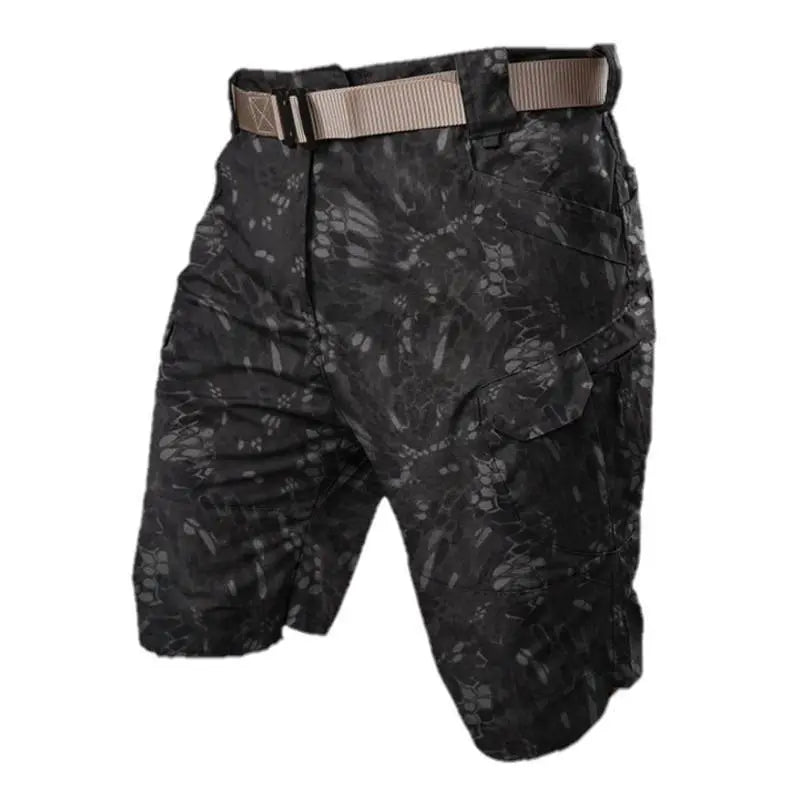 Wasserdichte, dehnbare Cargo-Shorts für Herren
