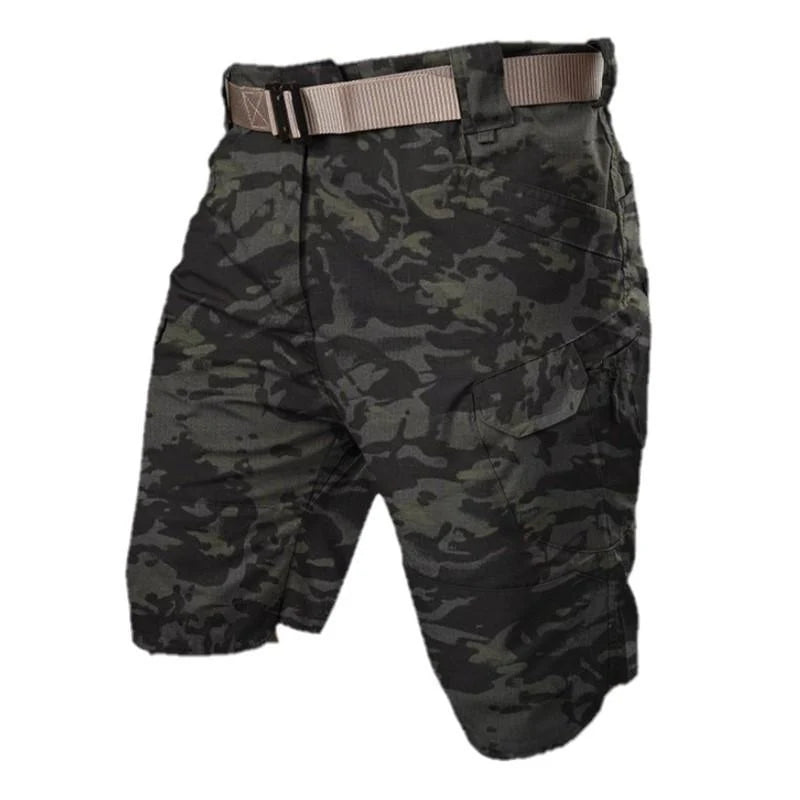 Wasserdichte, dehnbare Cargo-Shorts für Herren