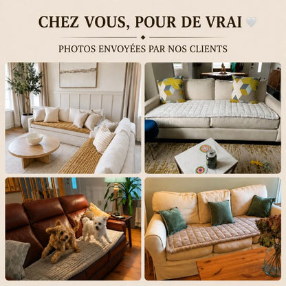 Housse de Protection Canapé Résistante