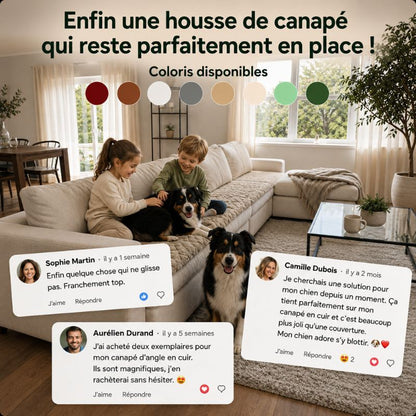 Housse de Protection Canapé Résistante