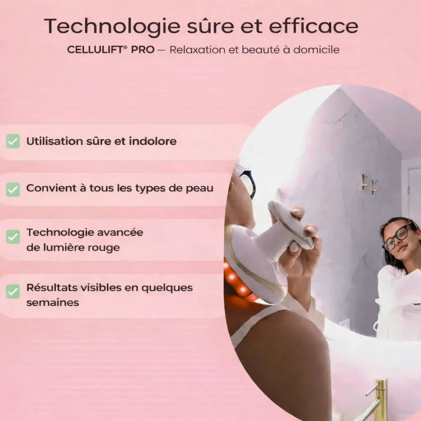 Beheiztes Anti-Cellulite-Gerät