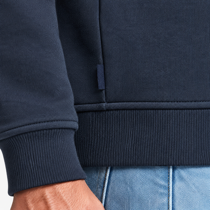 Pull Homme à Col Zippé