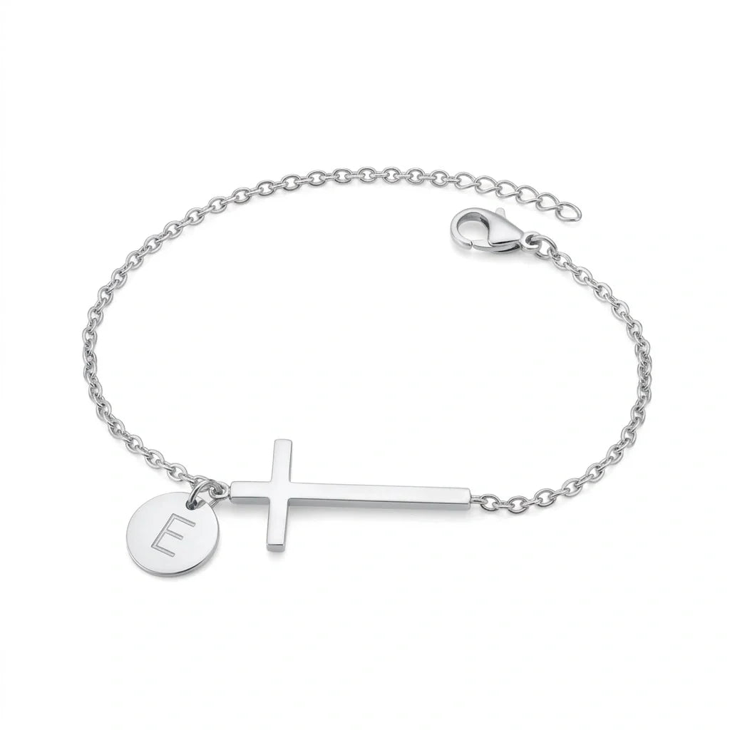 Bracelet Personnalisé Croix