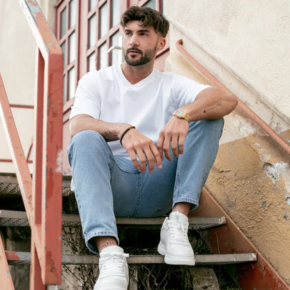 Komfort-Sneaker mit diskretem Höhenplus