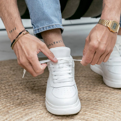 Komfort-Sneaker mit diskretem Höhenplus