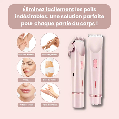 SilkBlade | Rasoir 2-en-1 pour femme