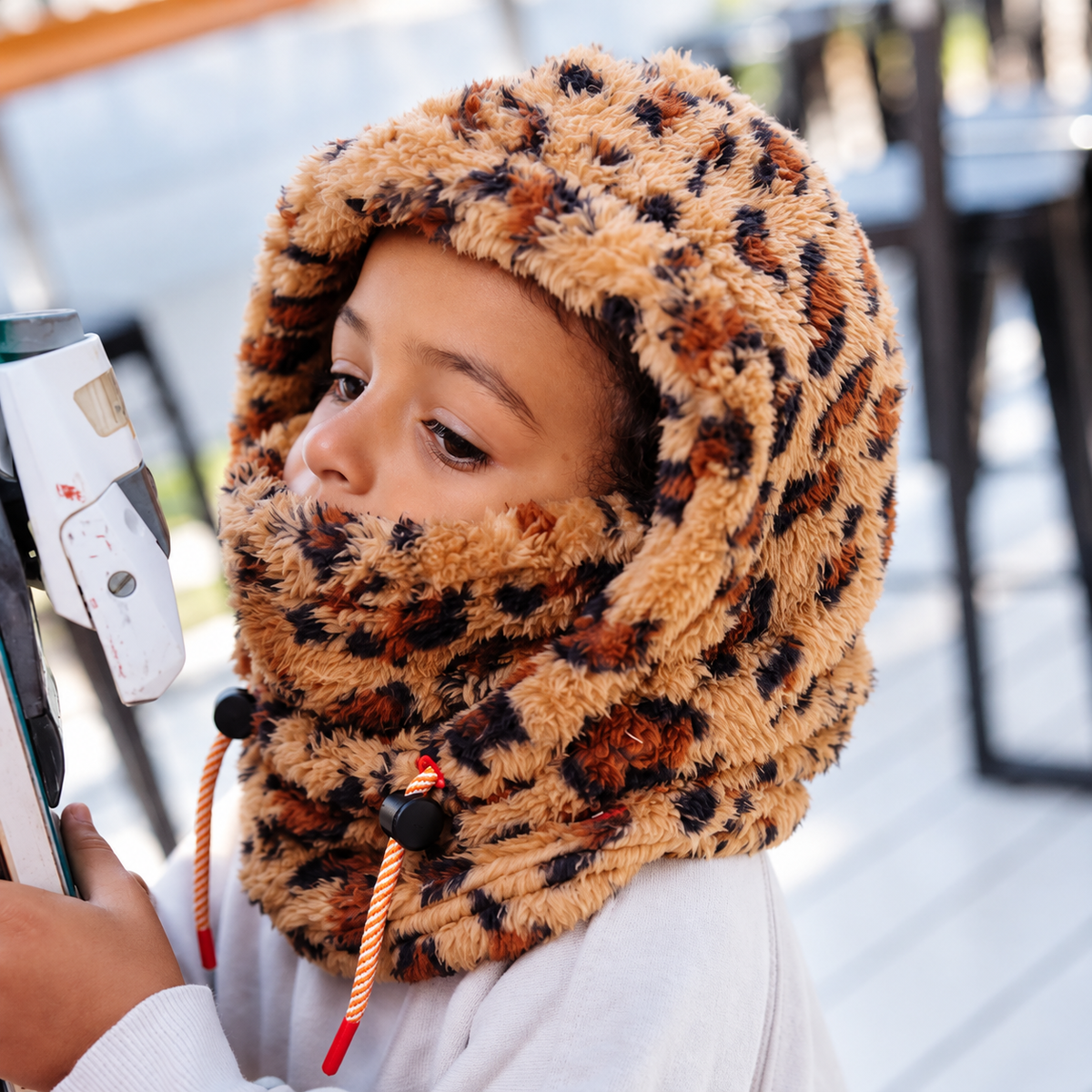 Cagoule Polaire Enfant Chaude et Douce