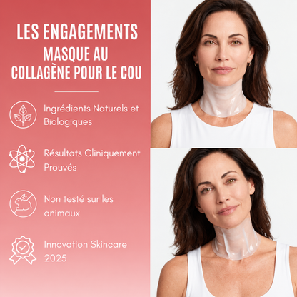 Masque au Collagène pour le Cou