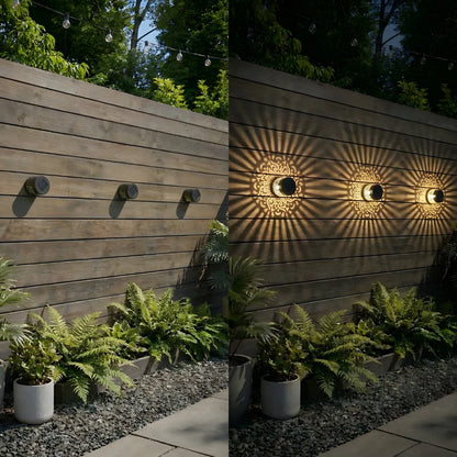 Lampe solaire décorative pour jardin