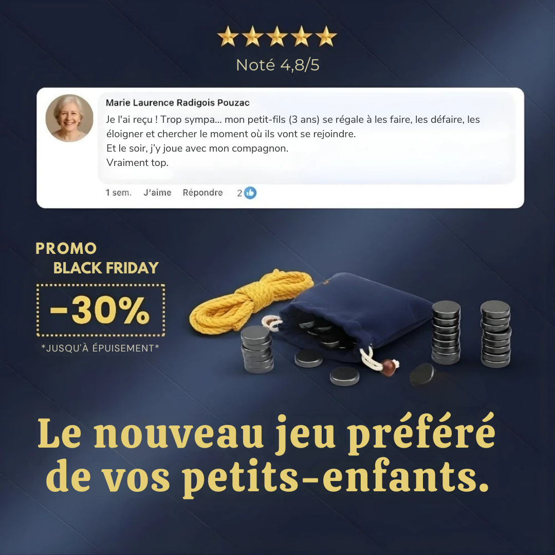 Jeu de société magnétique