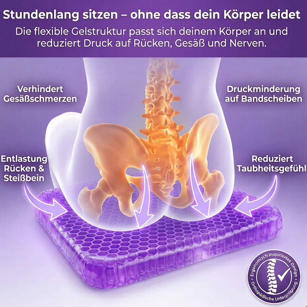 Ergonomisches Gelkissen