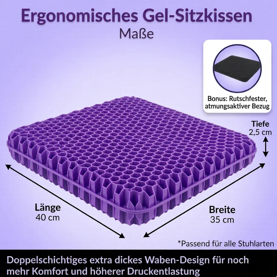 Ergonomisches Gelkissen