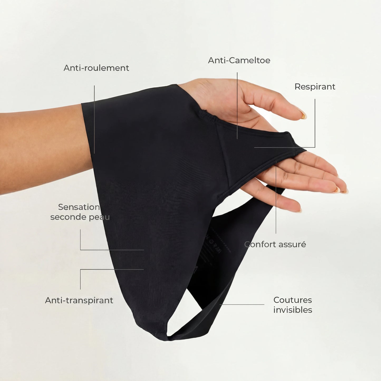 Unsichtbare Miederhose gegen Wölbungen