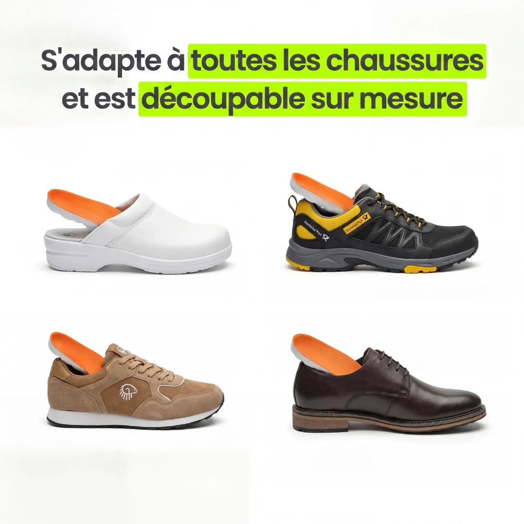 Semelles ergonomiques