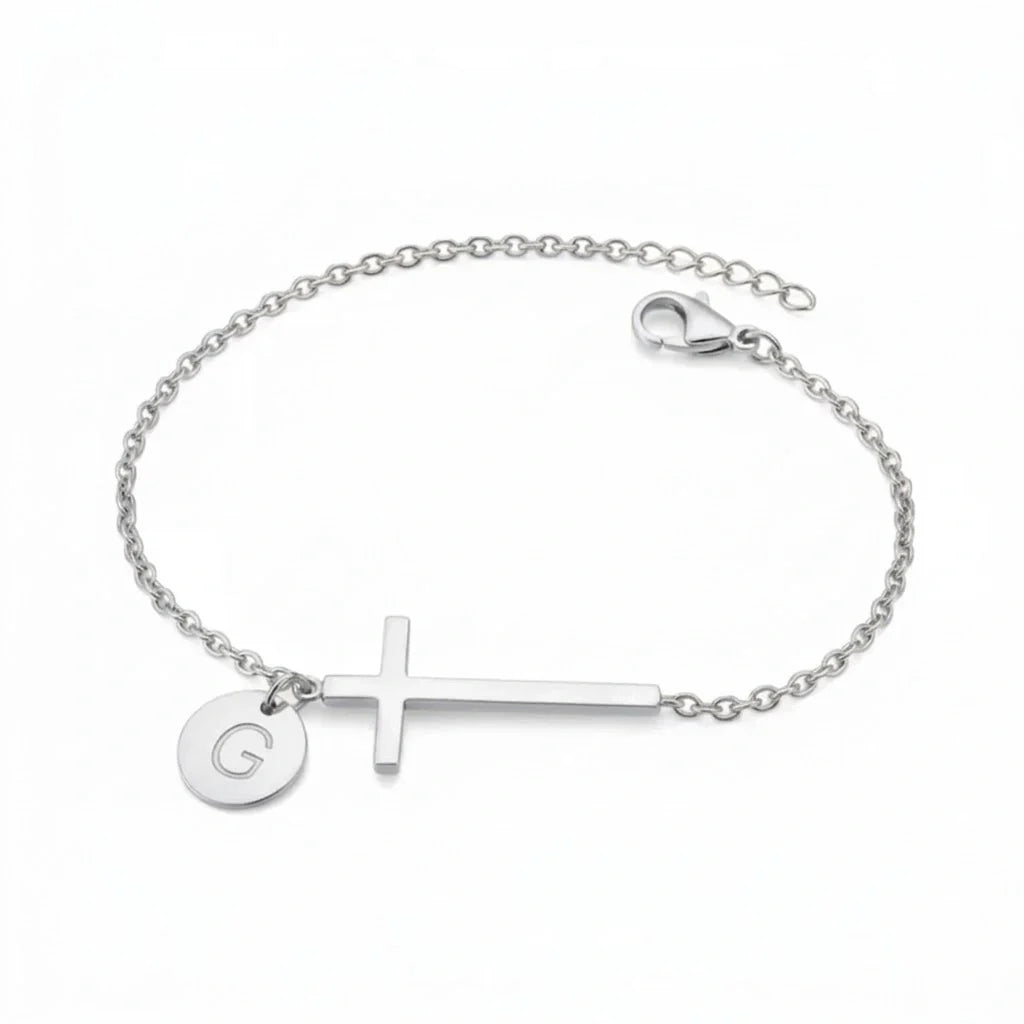 Bracelet Personnalisé Croix