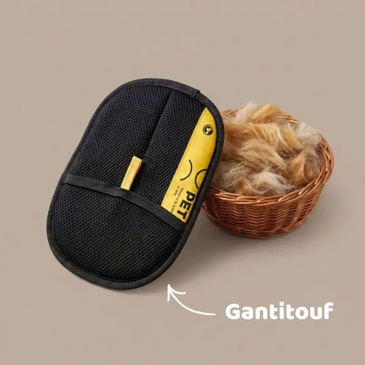 Wiederverwendbarer Handschuh zum einfachen Entfernen von Tierhaaren