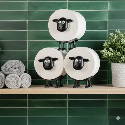 Distributeur papier toilette mouton