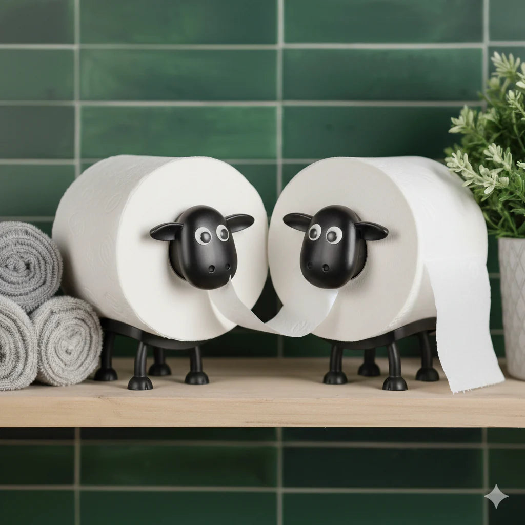 Distributeur papier toilette mouton