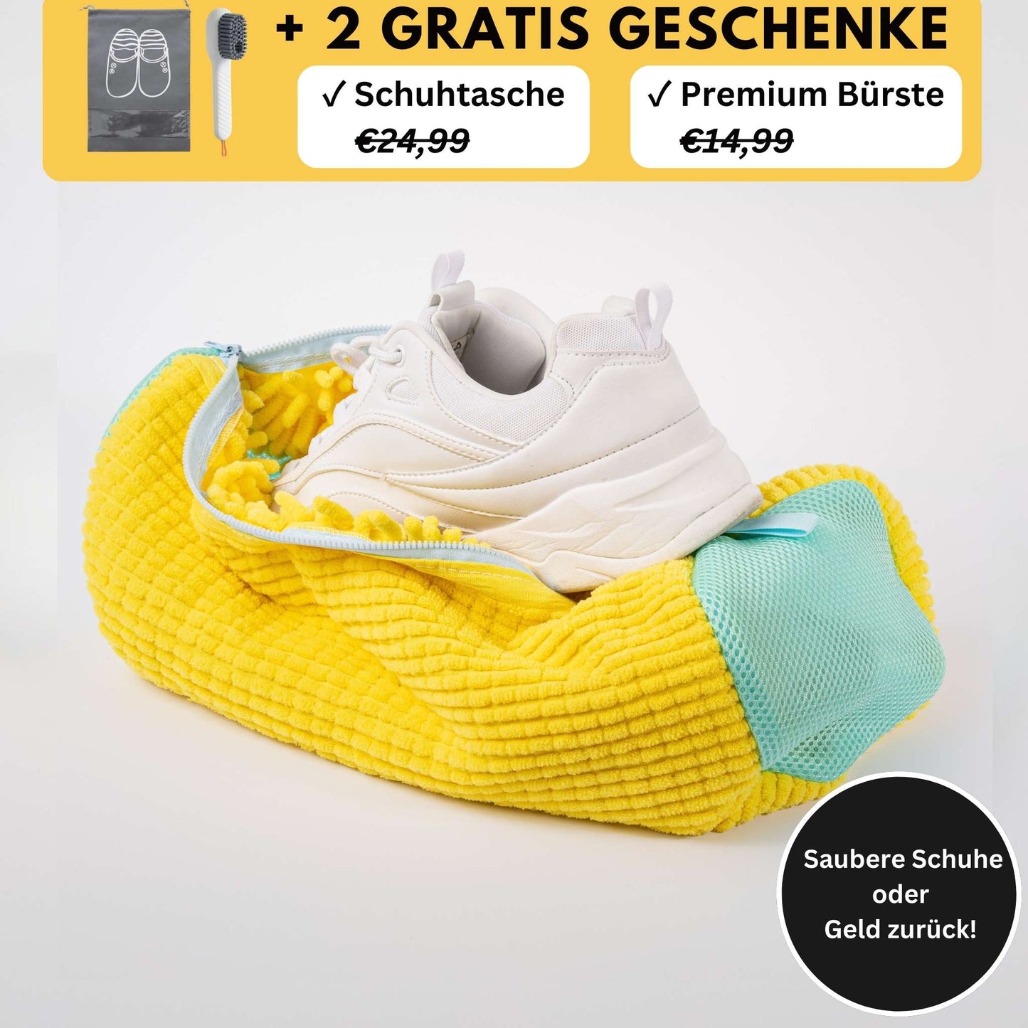 Blitzsaubere Schuhe in Minuten – ohne Aufwand!