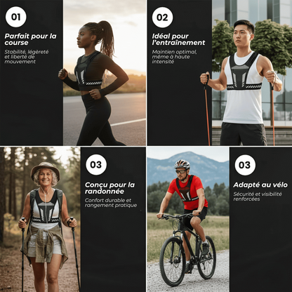 Ultraleichte Laufweste für maximale Leistung