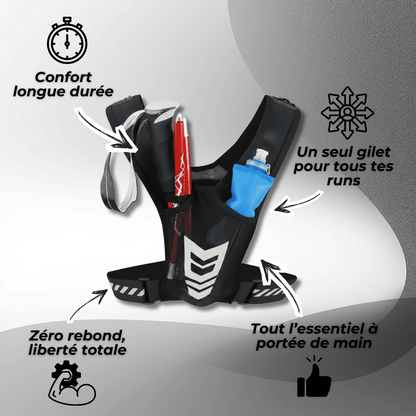 Ultraleichte Laufweste für maximale Leistung