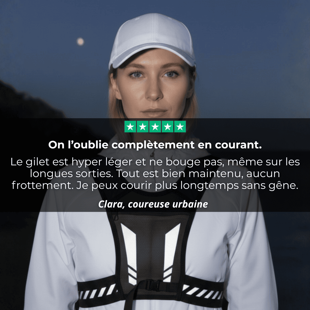 Ultraleichte Laufweste für maximale Leistung