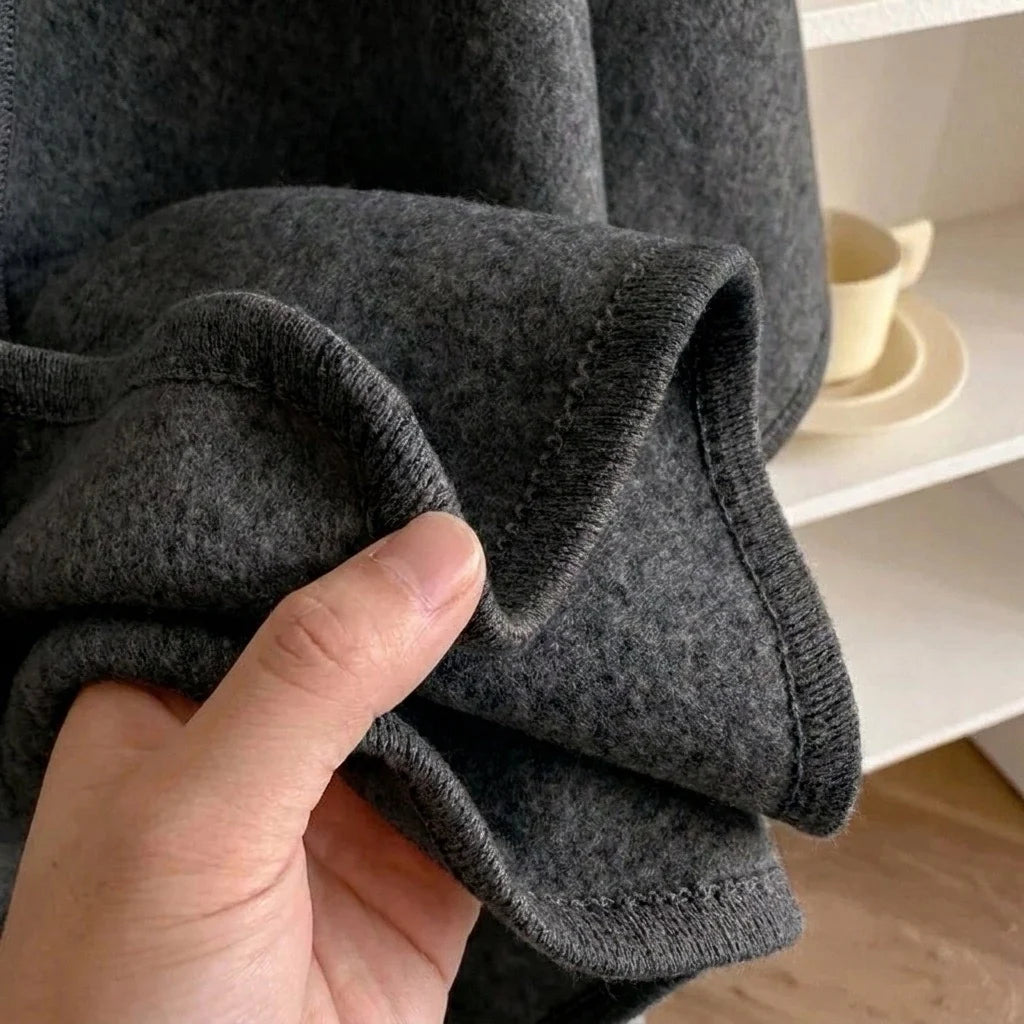 Langer Poncho-Schal für Damen