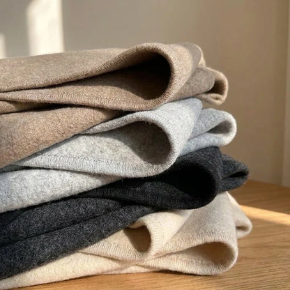 Langer Poncho-Schal für Damen