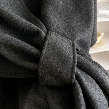 Langer Poncho-Schal für Damen