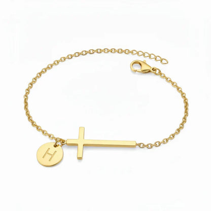 Bracelet Personnalisé Croix