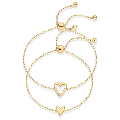 Armband „Mutter-Tochter-Herz“