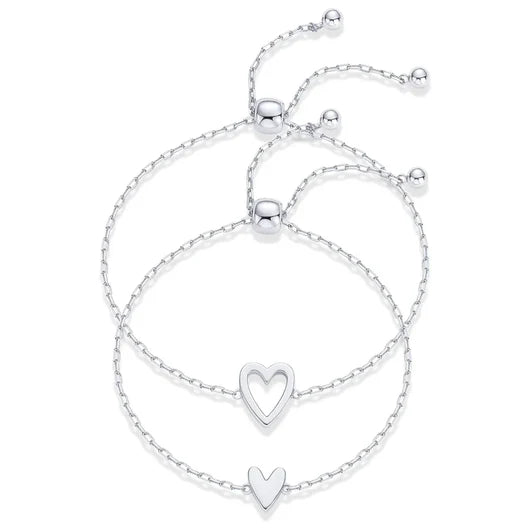 Armband „Mutter-Tochter-Herz“