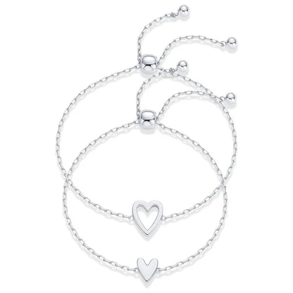 Armband „Mutter-Tochter-Herz“