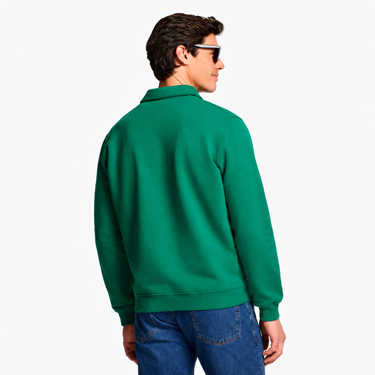 Pull Homme à Col Zippé