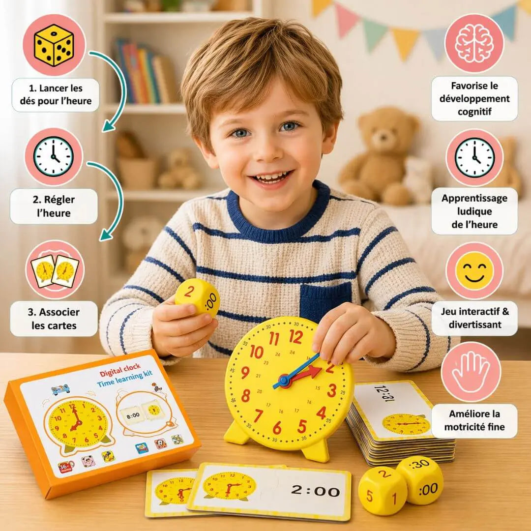 Montessori-Uhr für Kinder