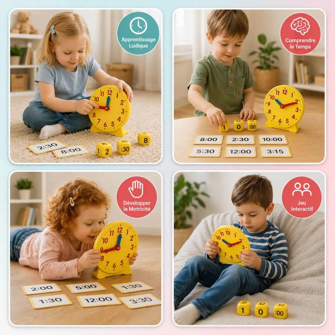 Montessori-Uhr für Kinder