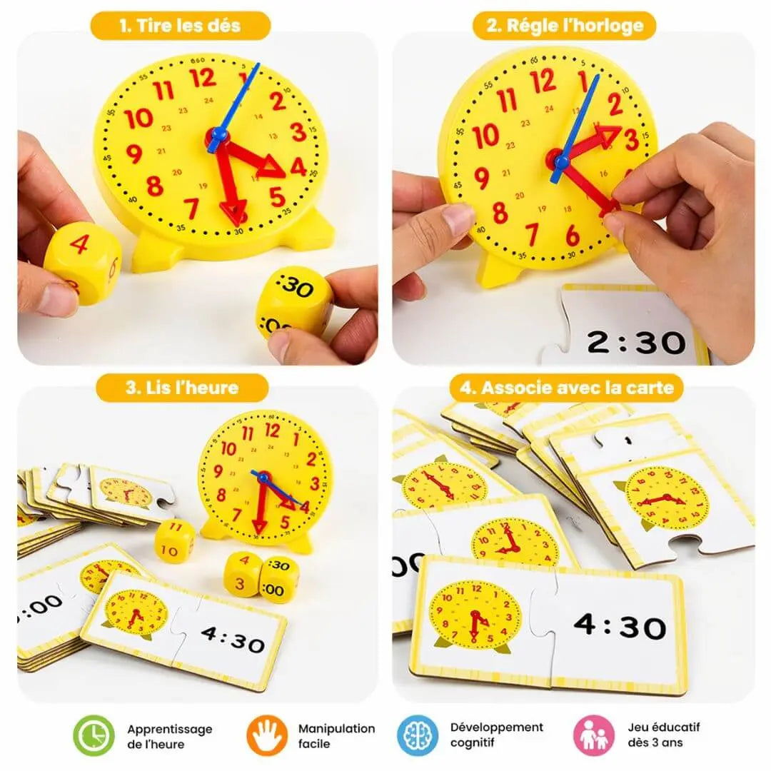 Montessori-Uhr für Kinder