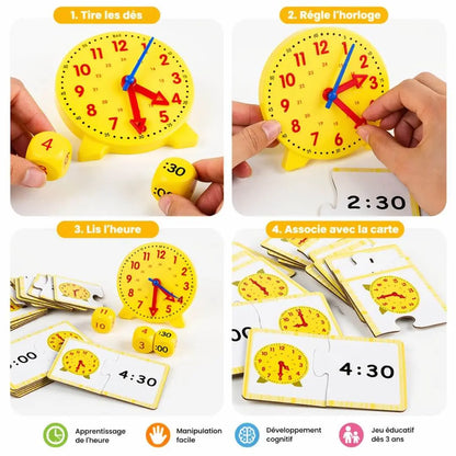 Montessori-Uhr für Kinder
