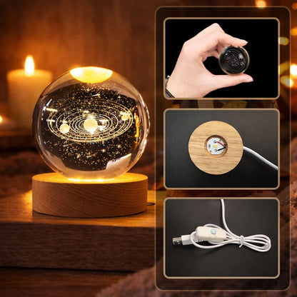 Lampe Lunaire Décorative LED