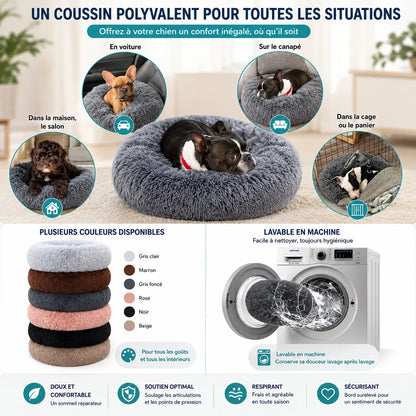 Kuscheliges Körbchen für Hunde und Katzen