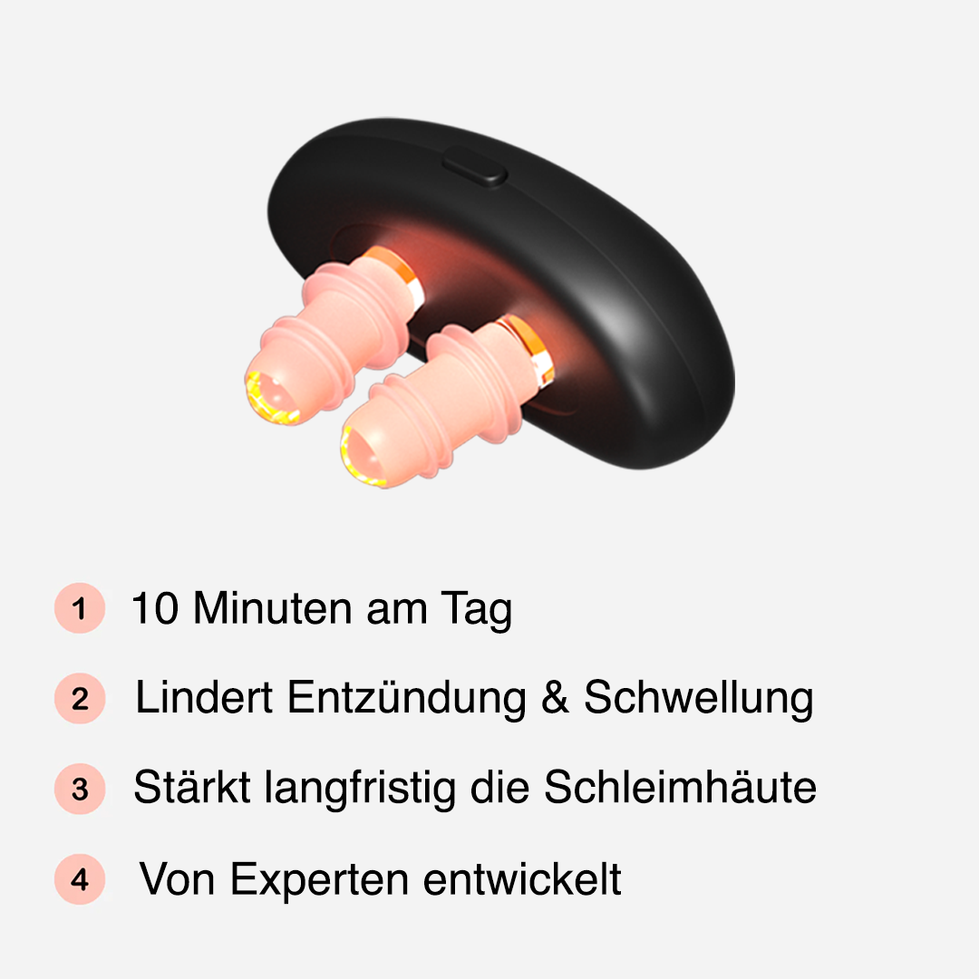 Effektives Infrarot-Gerät zur Linderung von Nasennebenhöhlenentzündungen