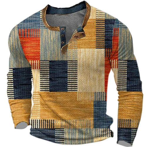 Chemise patchwork pour homme