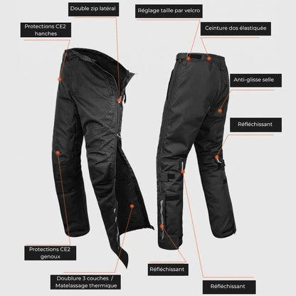 Surpantalon Moto Femme Étanche