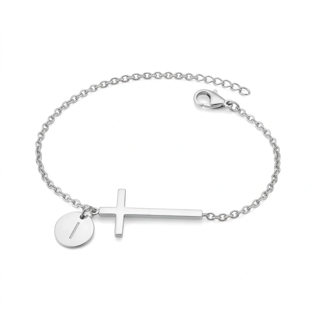 Bracelet Personnalisé Croix