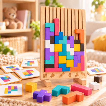 Puzzle Éducatif en Bois