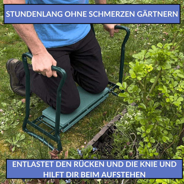 Genouillère ergonomique pour jardinage