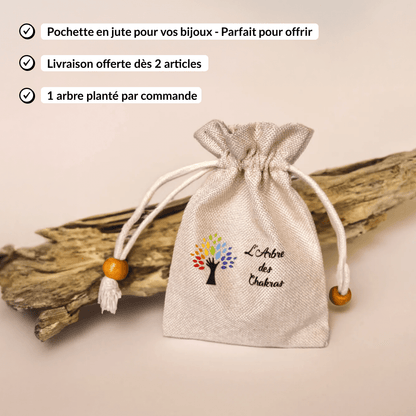 Pendentif "Sphère" en Obsidienne Dorée